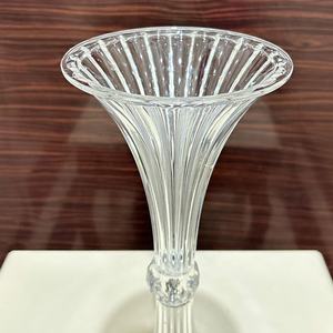 Nouvelle Arrivée Support Floral <span class=keywords><strong>en</strong></span> Acrylique Transparent <span class=keywords><strong>en</strong></span> <span class=keywords><strong>Forme</strong></span> <span class=keywords><strong>de</strong></span> Corne Centres <span class=keywords><strong>de</strong></span> Table <span class=keywords><strong>de</strong></span> Mariage <span class=keywords><strong>Vase</strong></span> à Fleurs Économique Décoration <span class=keywords><strong>de</strong></span> Table - Product Image 5