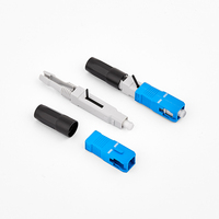 FTTH Optic Fiber Connector Assembly Ceramic Version 90mm Fiber Optic Cold Connector Splice