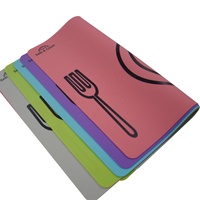 Tapis de Table en Silicone, 100 pièces, imprimé en soie, pour Table à manger, tampons pour décoration