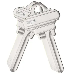 SC4 Key Blank House Home Door Key Duplicador en blanco Duplicación para cortar Herramienta de cerrajería Llave en blanco
