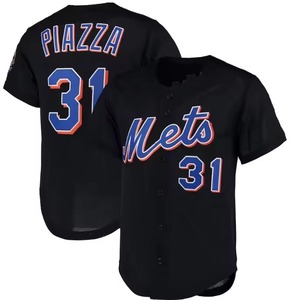 Custom Heat-Transfer Printed Adult <b>Baseball</b> Uniform <b>Set</b> 100% Polyester Breathable Quick Dry 260gsm Interlock Fabric Black Red - Product Image 4