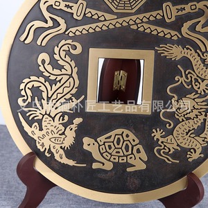 Adorno de cobre de alta gama, un tesoro para ahuyentar los espíritus malignos, hecho de cobre puro, un clásico artículo de feng shui para el hogar. - Product Image 4