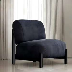 Fauteuil inclinable capitonné couleur crème, confortable pour salon et chambre, design antique - Product Image 2