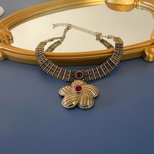 Vintage <strong>Jewelry</strong>, Heavy Craftsmanship, Exotic Style, Classic <strong>Gem</strong>-encrusted Necklaces, High-end Antiques - Product Image 3