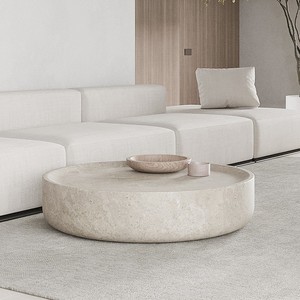 HZX Factory Price Natural <strong>Marble</strong> <strong>Stone</strong> Travertine <strong>Stone</strong> Slab for <strong>Marble</strong> Coffee Table Customized Luxury Hotel Hall Decoration - Product Image 5