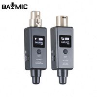 Système sans fil UHF professionnel pour microphone dynamique, adaptateur de signal XLR vers USB pour scène et spectacle