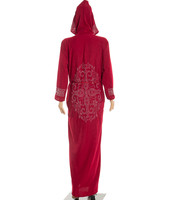 Abaya musulmane de luxe élégante sur mesure CCY avec pierres, robe à capuche islamique pour femmes africaines, abaya de Dubaï, usine d'abaya