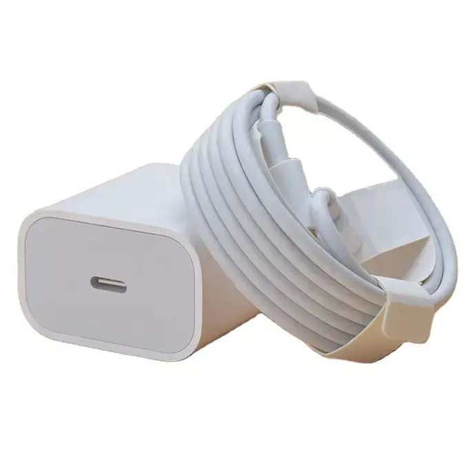 Wholesale PD 20W Fast Charging Mobile Phone Data Cable Adapter USB Type C Wall Power Charger For iPhone Apple 11 12 13 14