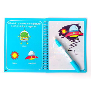 Libri educativi per bambini libri da colorare per bambini Set di libri per colori personalizzati acquerello stampa libro di arte all'ingrosso per il disegno - Product Image 3