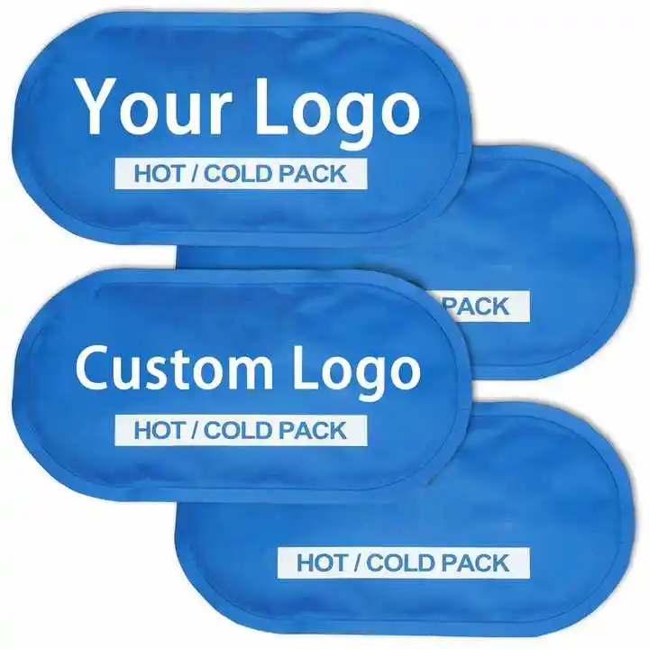 BAOLUN Bolsa de hielo reutilizable para terapia de compresas frías y calientes, bolsa de hielo de gel frío y caliente