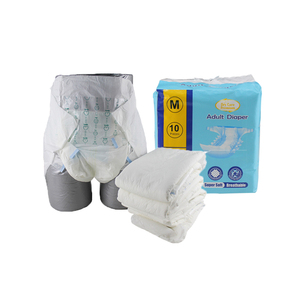 A + Couches jetables biodégradables pour adultes Vente directe ABDL Couches bon marché super absorbantes - Product Image 5