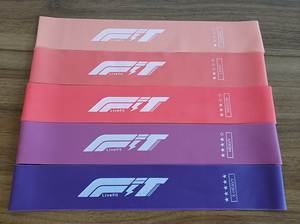 Germe bandı seti 5 kauçuk elastik Mini döngü Yoga spor egzersiz kalça bantları dayanıklı spor direnç bantları - Product Image 6