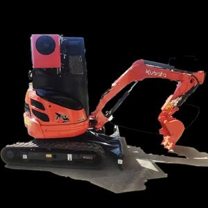 Mini-excavatrices Kubota d'origine japonaise U27/U30/U20/U15, mini-excavatrice sur chenilles hydraulique U20 d'occasion - Product Image 6