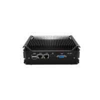 Router PC Firewall Mini N150 4 LAN Tanpa Kipas, N150 2.5G Pfsense Firewall Mini PC Dp+hd dengan DC12v