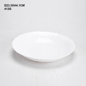 <span class=keywords><strong>Vajilla</strong></span> de Vidrio Opal Blanco Barata al por Mayor, Platos Resistentes al Calor, Cristalería de Vidrio Opal - Product Image 6