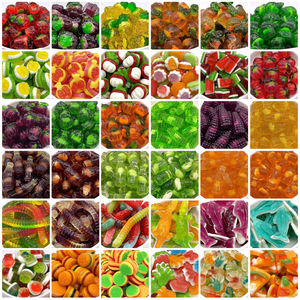 حلوى جيلاتينية حلال بنكهة الفواكه، 2.5 كجم/كيس، بيع بالجملة بسعر المصنع مباشرة - Product Image 1