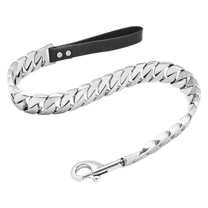 <span class=keywords><strong>Collar</strong></span> de cadena de lujo para mascotas de calidad superior, cadena de plomo para perros Pitbull, correa de perro dorada para perros grandes de alta resistencia, <span class=keywords><strong>Collar</strong></span> de cadena para mascotas Pitbull - Product Image 2