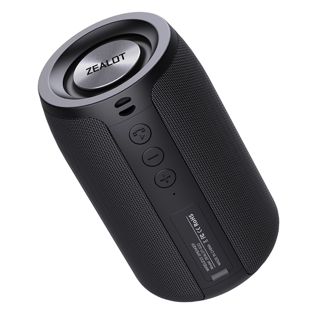 ZEALOT S32 Portable for V5.0 Speaker 10W Output Hands-free Calling Built-in Mic for Computer Mobile Phone Blue