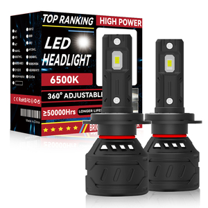 Xenplus fabbrica di alta qualità all'ingrosso E5S Kit faro a LED 60W 16000LM 6500K bianco freddo per H1 H7 H4 9005 9006 prese 9012 - Product Image 1