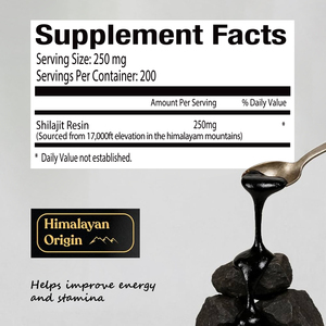 50 ग्राम प्राकृतिक हिमलयन शिलजीत, पुरुषों और महिलाओं के लिए उच्च शक्ति - Product Image 4