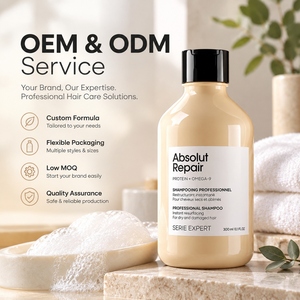 Shampoo réparateur <span class=keywords><strong>Absolut</strong></span> <span class=keywords><strong>Repair</strong></span> OEM/ODM enrichi en protéines et oméga 9 pour cheveux secs et abîmés, restructure et ajoute de la brillance - Product Image 2
