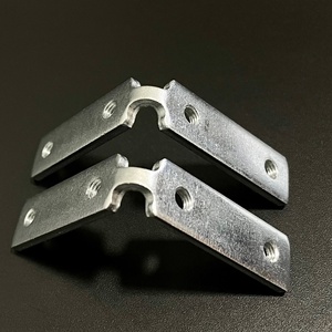 Supporto <span class=keywords><strong>per</strong></span> supporto angolare in ferro in metallo con angolo a forma di L a 90 gradi <span class=keywords><strong>per</strong></span> armadi e scaffali - Product Image 3