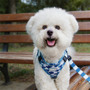 YooGo YG-895 Rompi Harness Hewan Peliharaan Berbahan Bernapas dengan Bantalan Motif Bunga untuk Kucing & Anjing Desain Mewah yang Dapat Di Personalisasi - Product Image 3