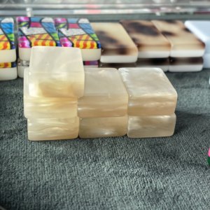 Juego de Mahjong acrílico americano personalizado viaje Mahjong Singapur Mahjong Rummy juego conjunto - Product Image 5