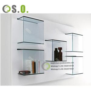 Vitrine simple en verre, vitrine à vision complète, meubles en gros pour l'affichage en magasin - Product Image 6