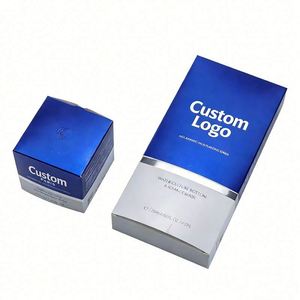 Factory Direct Customizable Free Design Glossy Printed White <b>Card</b> Folding <b>Box</b> Sturdy Ideal for Beauty Cosmetic Packaging - Product Image 1