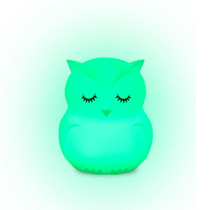 Veilleuse portable en forme de hibou avec sons blancs pour soulager le stress et favoriser le sommeil – Machine à sons pour bébé - Product Image 3
