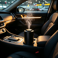 Diffuseur d'arômes A613 pour voiture, solution de parfumation, nébuliseur d'air froid sans eau en métal, diffuseur de parfum Start-Stop 2000mAh pour boutique de marque