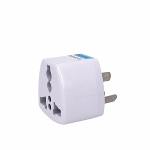 Convertidor de adaptador de Cargador eléctrico de viaje, enchufe <span class=keywords><strong>Universal</strong></span> UK EU AU a US de 3 pines AC - Product Image 3
