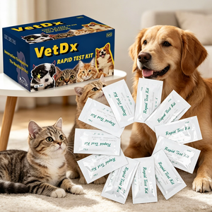 Prueba Combinada Ehrlichia/<span class=keywords><strong>Leishmania</strong></span> de Alta Sensibilidad para Caninos, Kit de Prueba Rápida 2 en 1 EHR Ab/LSH, 10 Unidades/Caja, Gran Venta - Product Image 5