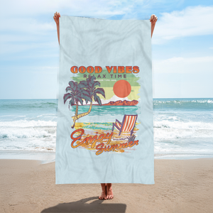 Wholesale Eco-Friendly Beach <b>Towels</b> Hawaii Theme Summer Swim Bath Quick Dry Sand Free Absorbency Large Luxury Beach <b>Towel</b> - Product Image 6