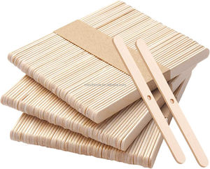 Supports de mèches de bougies en bois naturel de qualité supérieure - Idéaux pour la fabrication artisanale de bougies et la production commerciale - Product Image 3