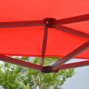 Tonnelle de marché 3x3m de qualité supérieure à quatre coins avec structure en acier et bâche en PVC Oxford - Product Image 4