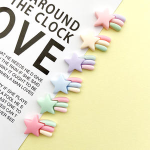 เครื่องประดับเรซินแบบใหม่ติดโบว์ทำจากเรซินสวยงามเคสโทรศัพท์ทำจากเรซินคลิปหนีบผมงานฝีมือเคสขยะสำหรับตกแต่ง - Product Image 3