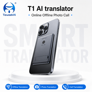 Dispositif de traduction portable T1 Ai, 150 langues, traduction en temps réel, en ligne et hors ligne, appel vidéo, enregistrement de texte et de photos, réunion d'affaires - Product Image 2