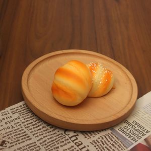 Mainan Squishy Roti Simulasi PU Lembut, Tahan Lama, Melembapkan, Pereda Stres, Alat Bantu Sensorik, Properti Foto, Grosir - Product Image 4