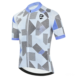 Maillots de cyclisme unisexes à séchage rapide avec impression par sublimation personnalisée, polyester, manches courtes, pour courses sur route, événements de club - Product Image 1