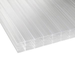 Policarbonato hoja de policarbonato dit pc toldos <span class=keywords><strong>polycarbonate</strong></span> 8mm plaque de plafond en plastique creux pour auvent - Product Image 4