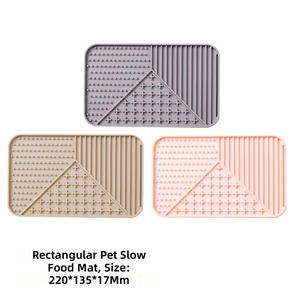Almohadilla de Silicona Ecológica para Lamer para Mascotas, Grado Alimenticio, Fuerte Succión, Antideslizante, Comedero Lento, para Camping, Perros y Gatos, Logotipo Personalizado OEM - Product Image 2