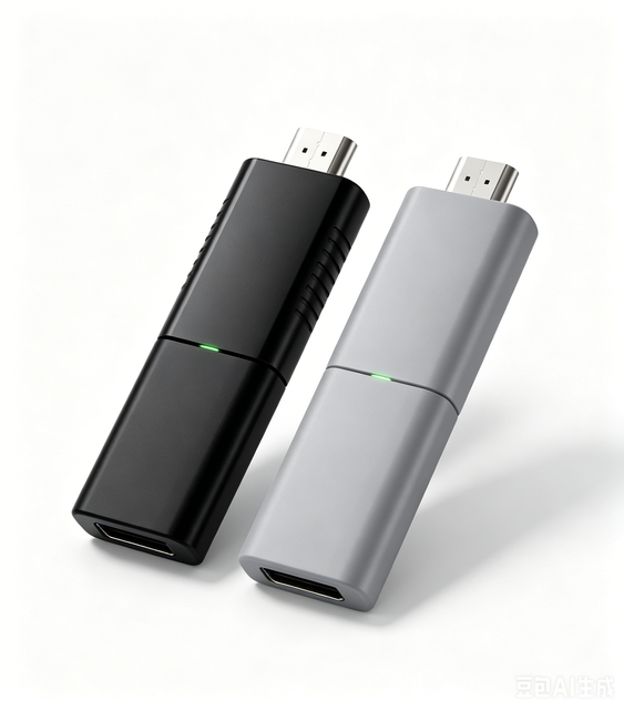 Android Streaming Stick 4K UHD Wireless Display Dongle Bluetooth WiFi 6 Support DLNA Miracast AirPlay