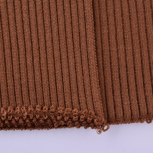 Polsino a costine di alta qualità su misura <span class=keywords><strong>in</strong></span> maglia a costine di <span class=keywords><strong>lana</strong></span> adatto per giacca pesante con polsino a costine - Product Image 6