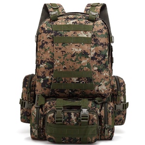 LUPU – <span class=keywords><strong>sac</strong></span> à dos tactique imperméable de 9 couleurs de 50L, <span class=keywords><strong>sac</strong></span> à dos de camping de sport en polyester - Product Image 3