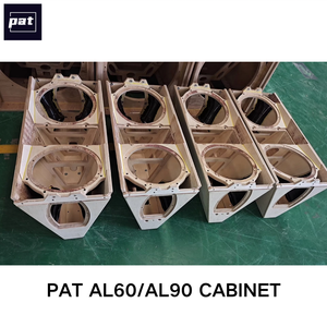 Pat AL60/AL90 2x10" Gabinete de Altavoz Line Array Activo de Formato Medio de 2 Vías con Arreglo Ampliado, Estéreo, Impermeable, DIY - Product Image 2