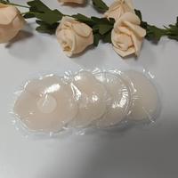 Patch de poitrine non tissé de fleur de prunier d'approvisionnement direct d'usine pour le soutien-gorge rond de silicone de poitrine produit de soin de beauté et personnel