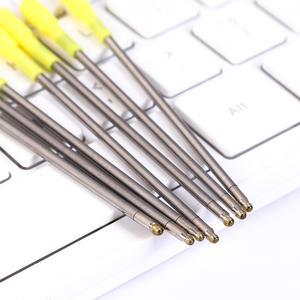 Recharges de stylo 82 mm, recharges de stylo à bille, <span class=keywords><strong>recharge</strong></span> de stylo diamant, pointe moyenne 1 mm, outil d'écriture en métal pour le bureau et l'école - Product Image 3