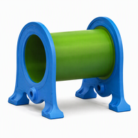 Équipement d'entraînement sportif rapide pour chien, piste d'agilité réglable pour extérieur, aire de jeux pour chien en plastique, certifiée CE, résistante aux intempéries